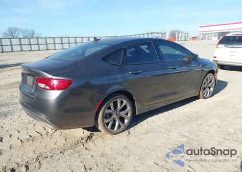 2016 Chrysler 200 S from USA, damaged, VIN 1C3CCCBG7GN134845